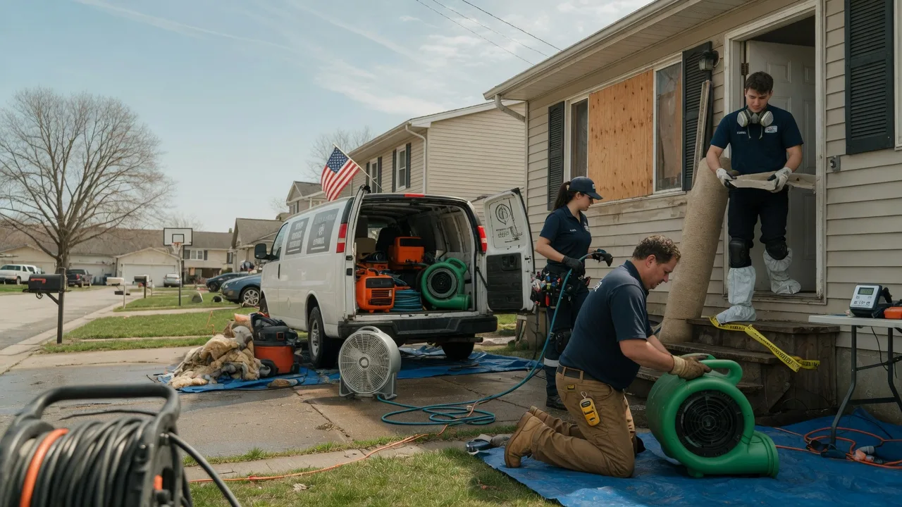 Water Damage Restoration in Petersburg, ND near me